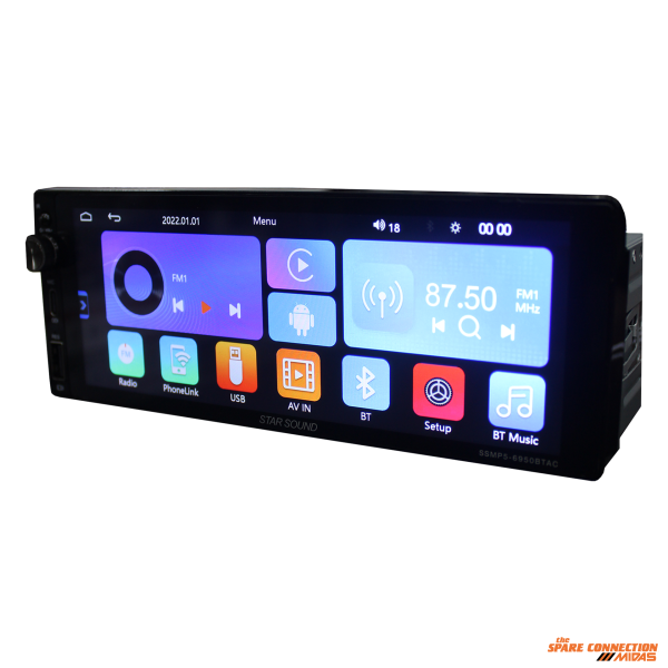 0017203 starsound-single-din-media-player-with-built-in-android-auto-and-carplay